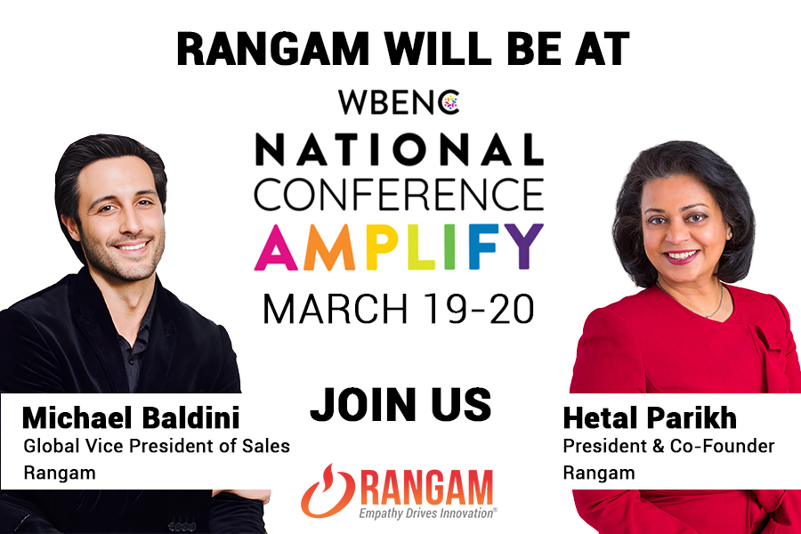 Rangam will be at WBENC national conference, AMPLIFY march 19-20