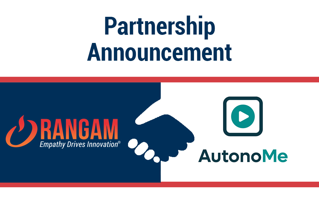 Partnership announcement of Autonome and rangam